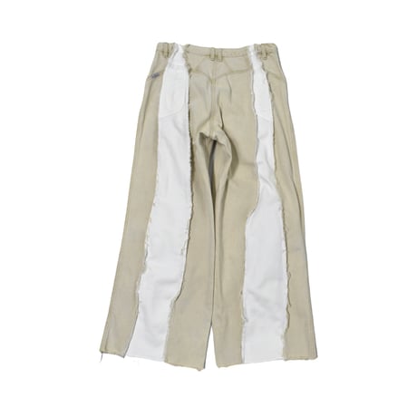 "Remake by VERS" Zip Custom Flare Denim Pants