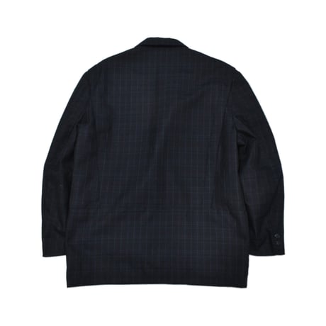 EURO Vintage Shadow Check Tailored Jacket