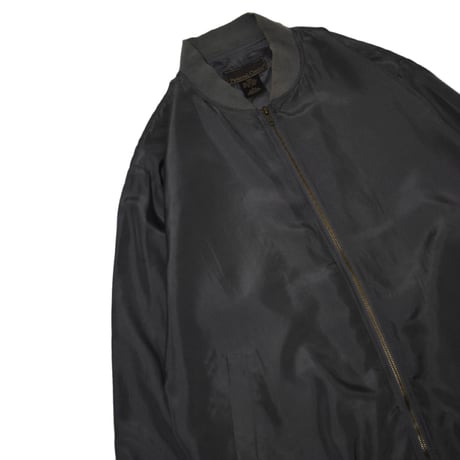 Vintage Silk Bomber Jacket