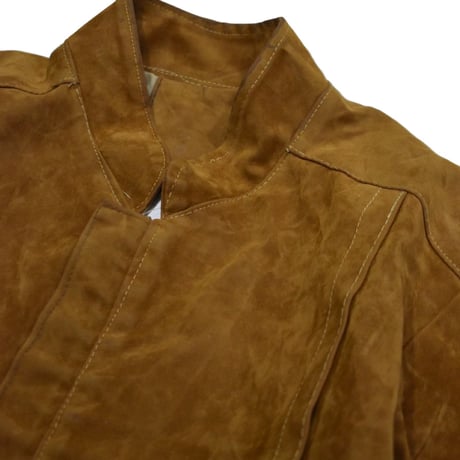 Vintage Camel Suede Blouson