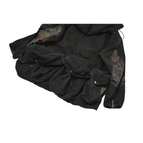 Vintage Swiss Army Over-Dyed Alpenflage Cargo Jacket