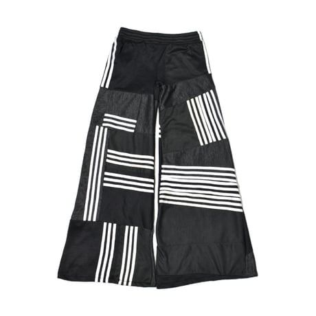 "Remake by  VERS" Random Stripe Flare Track Pants