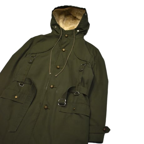 German Vintage Boa Lined Work Parka