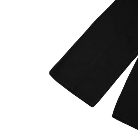 ”NASTY GAL” Wide Flare Black Denim Pants