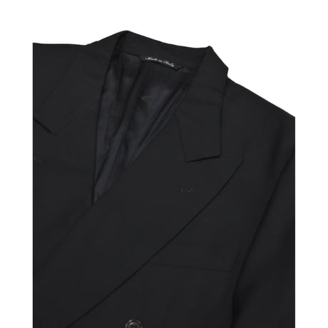 EURO Vintage Italian Double Breasted Tailored SET UP -Navy-