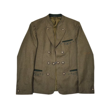 EURO Vintage Embroidery Tyrolean Jacket