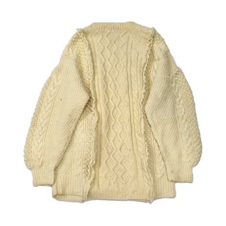 ”Remake by VERS” Rebuild Aran Docking Knit