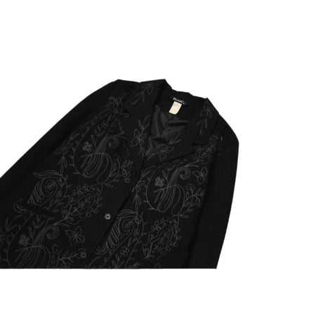 Flower Embroidery Design Jacket