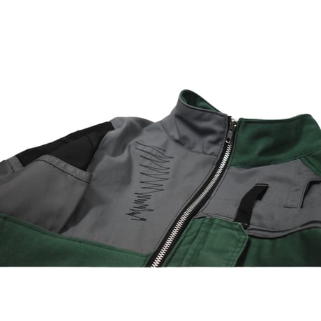 "Remake by VERS" Docking Short Work Jacket