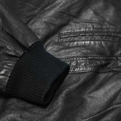 Vintage Short Length Real Leather Jacket
