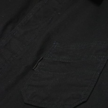 ”Remake by VERS” Black Overdye French Work Jacket