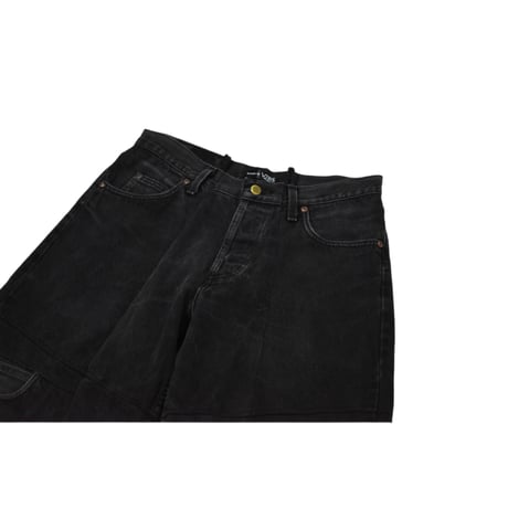 "Remake by VERS" Switching Flare Denim Pants