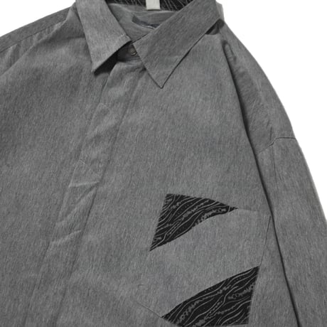 Fly Front Design L/S Shirt