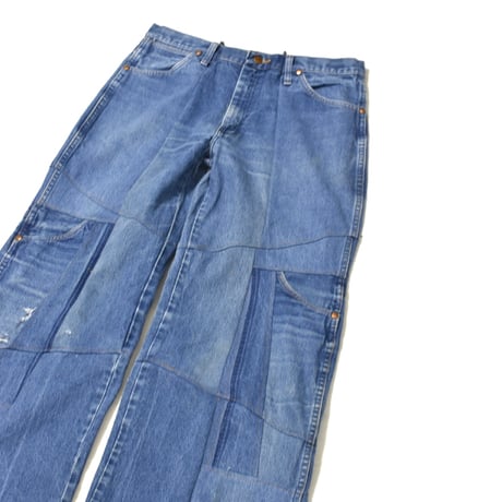 "Remake by VERS" Switching Flare Denim Pants