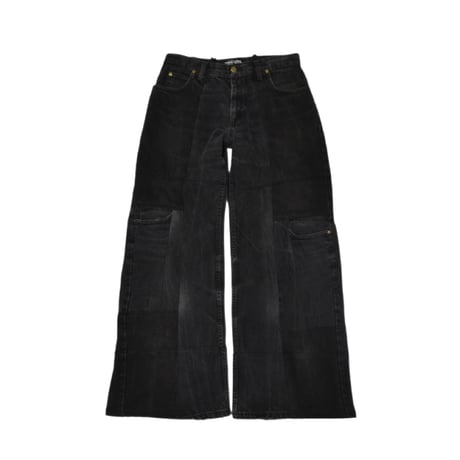 "Remake by VERS" Switching Flare Denim Pants