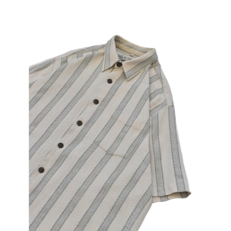 Vintage Natural Stripe S/S Shirt