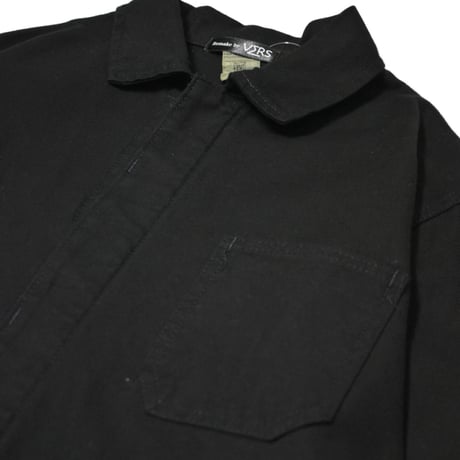 ”Remake by VERS” Black Overdye French Work Jacket