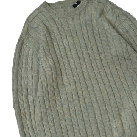 Wide Rib Knit Sweater