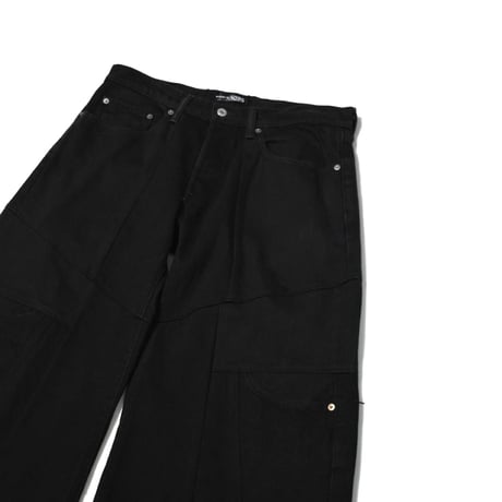 "Remake by VERS" Switching Flare Denim Pants