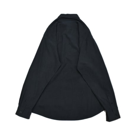 Minimal Rayon Black L/S Shirt