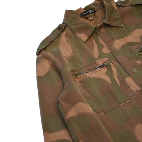 "Remake by VERS" Hurricane Camo Mid-Length Rebuild Jacket