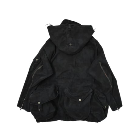 Vintage Swiss Army Over-Dyed Alpenflage Cargo Jacket