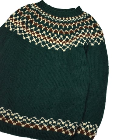 EURO Vintage Nordic Wool Sweater