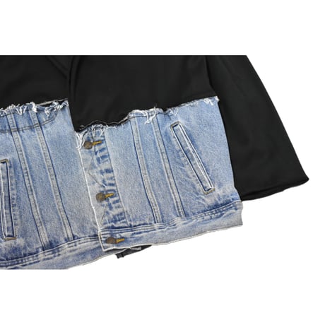 VERS Remake Single Breasted Denim Tailored Jacket
