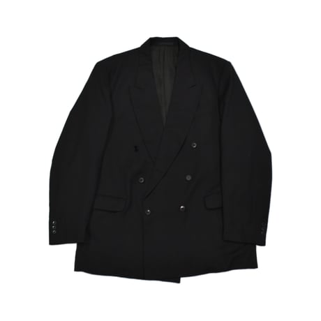EURO Vintage Double Breasted Tailored SET UP -Black-