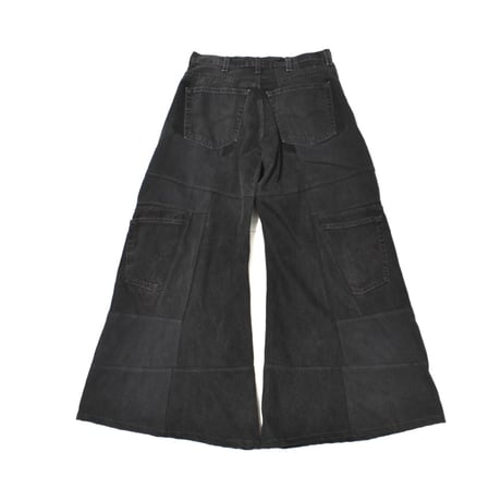"Remake by VERS" Switching Flare Denim Pants
