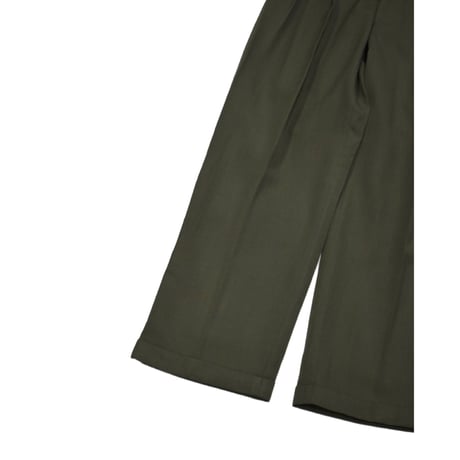 Classic Two Tuck Wide Slacks