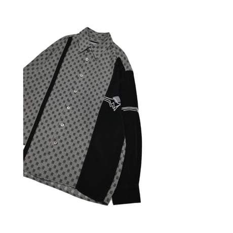 Switching Design L/S Shirt