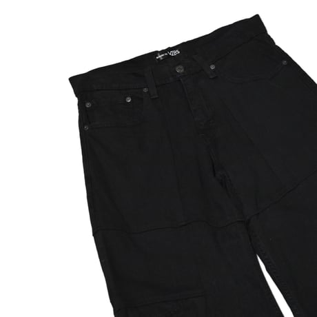 "Remake by VERS" Switching Flare Denim Pants