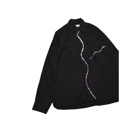 Serpentine Line Jacquard L/S Shirt