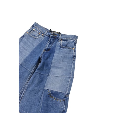 “Remake by VERS” Sevenedge Switching Denim Pants