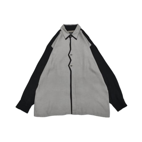 Wave Line Panel L/S Shirt