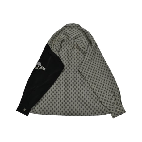 Switching Design L/S Shirt