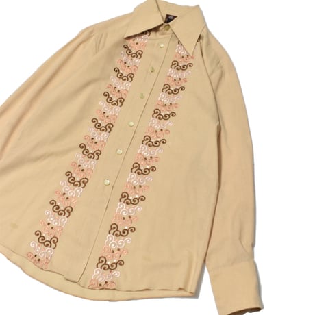 EURO Vintage Embroiderey L/S Shirt