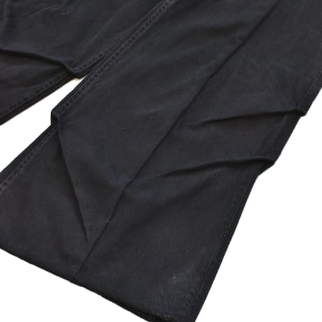 "Remake by VERS" Asymmetric Tuck Denim Trousers