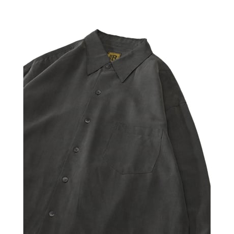 Rayon Blend Micro Check L/S Shirt