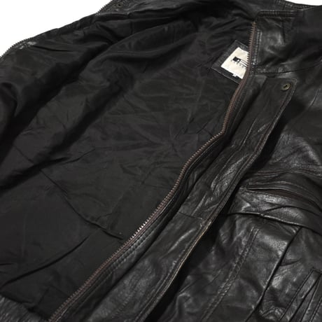 Vintage Short Length Real Leather Jacket