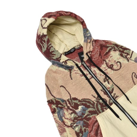"Remake by VERS" Vintage Rug Hoodie Jacket
