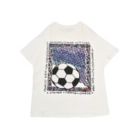 90s Soccer Art Graphic T-Shirt