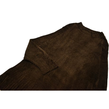 Mock Neck Pile Knit Sweater