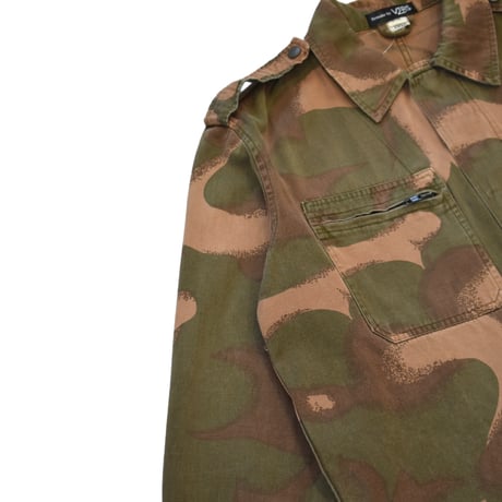 "Remake by VERS" Hurricane Camo Mid-Length Rebuild Jacket