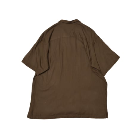 Switching Open Collar S/S Shirt