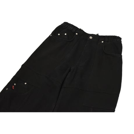 "Remake by VERS" Switching Flare Denim Pants