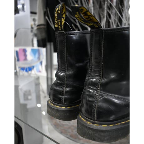 Dr.Martens Black Smooth 8hole Boots