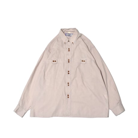 Vintage Twin Button Front Design L/S Shirt