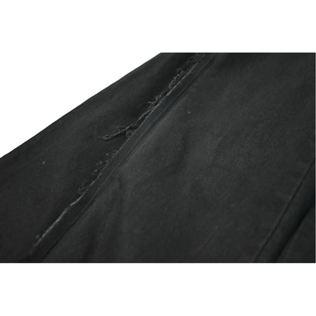 VERS Remake Fringe Damage Flare Denim Pants